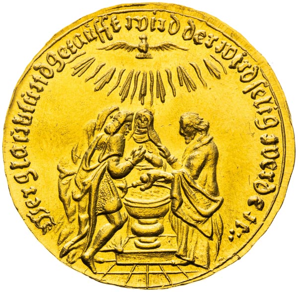 Zlatá medaila  - averz
