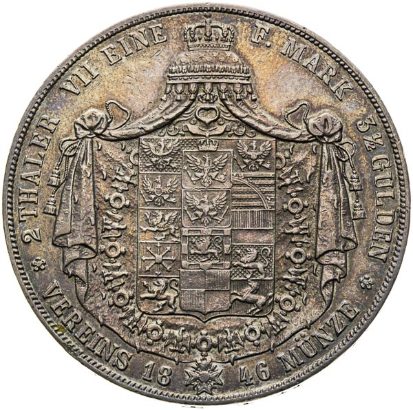 2 Toliar 1846 A - reverz