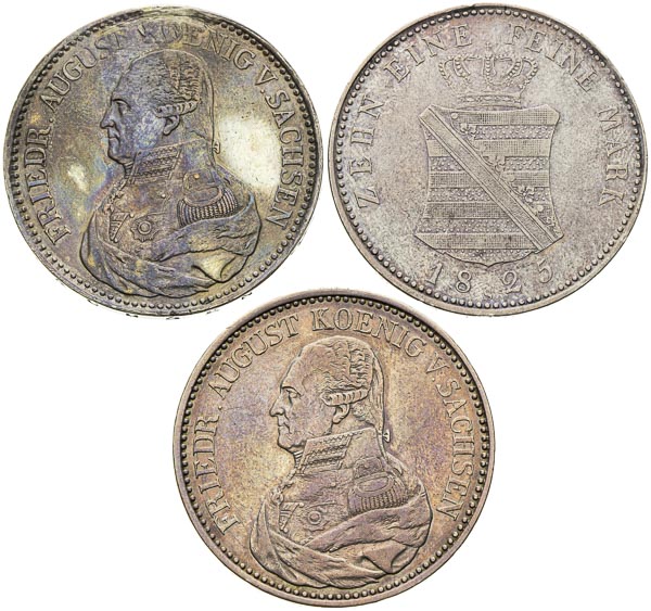 Toliar 1825, 1826, 1827 (3 ks) - averz
