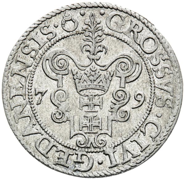 Groš 1579 - reverz
