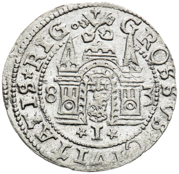 Groš 1583 - reverz