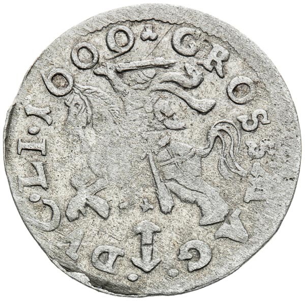 Groš 1609 - reverz