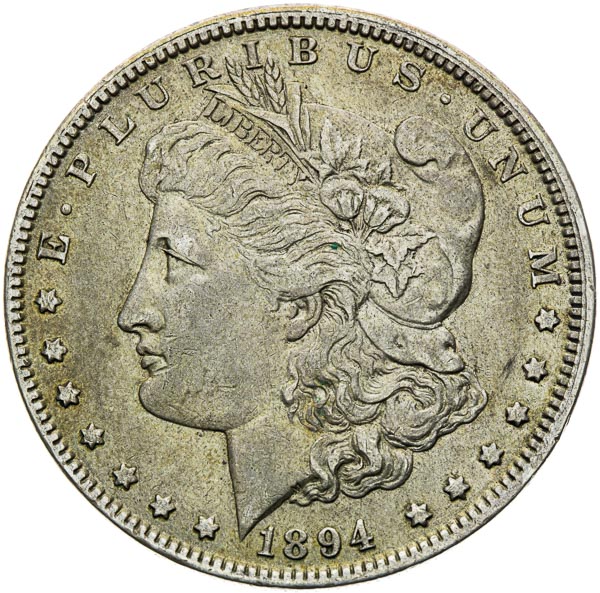 Morgan Dolar 1894 O - averz