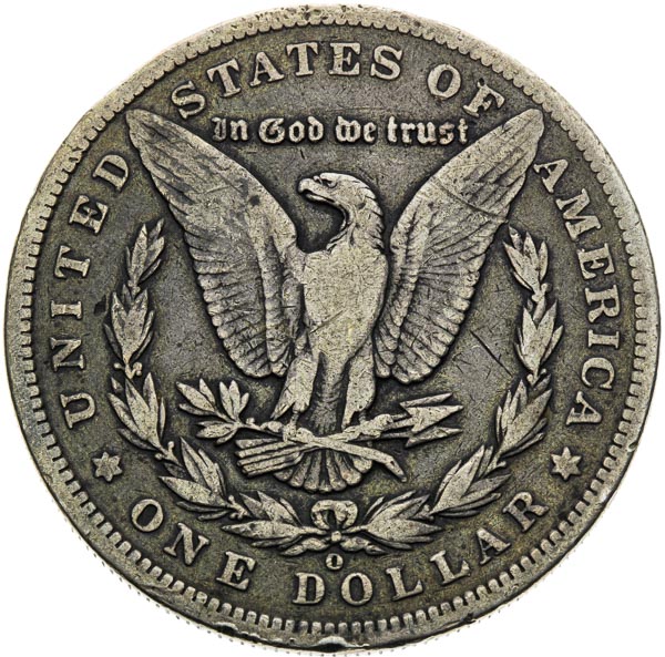 Morgan Dolar 1895 O - reverz