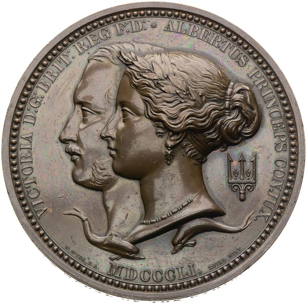 Medaile 1851 - averz