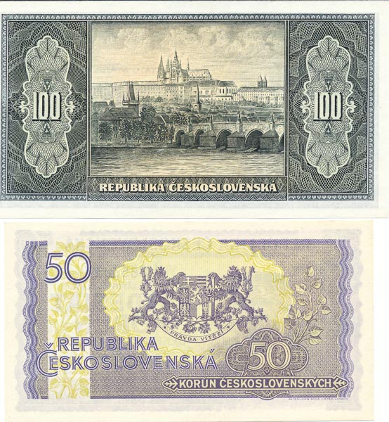 Lot bankoviek (2 ks) - reverz