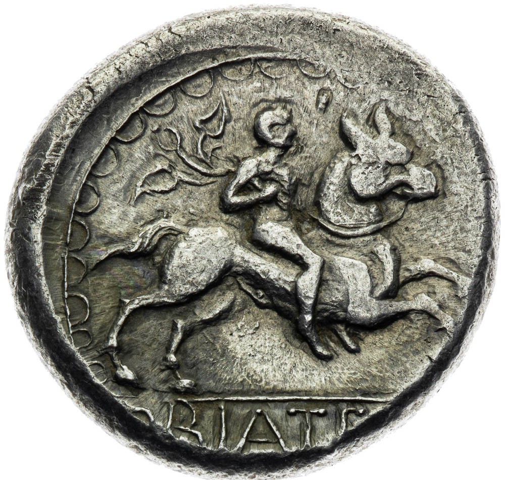 Hexadrachma (okolo 70–40 př. Kr.) - reverz
