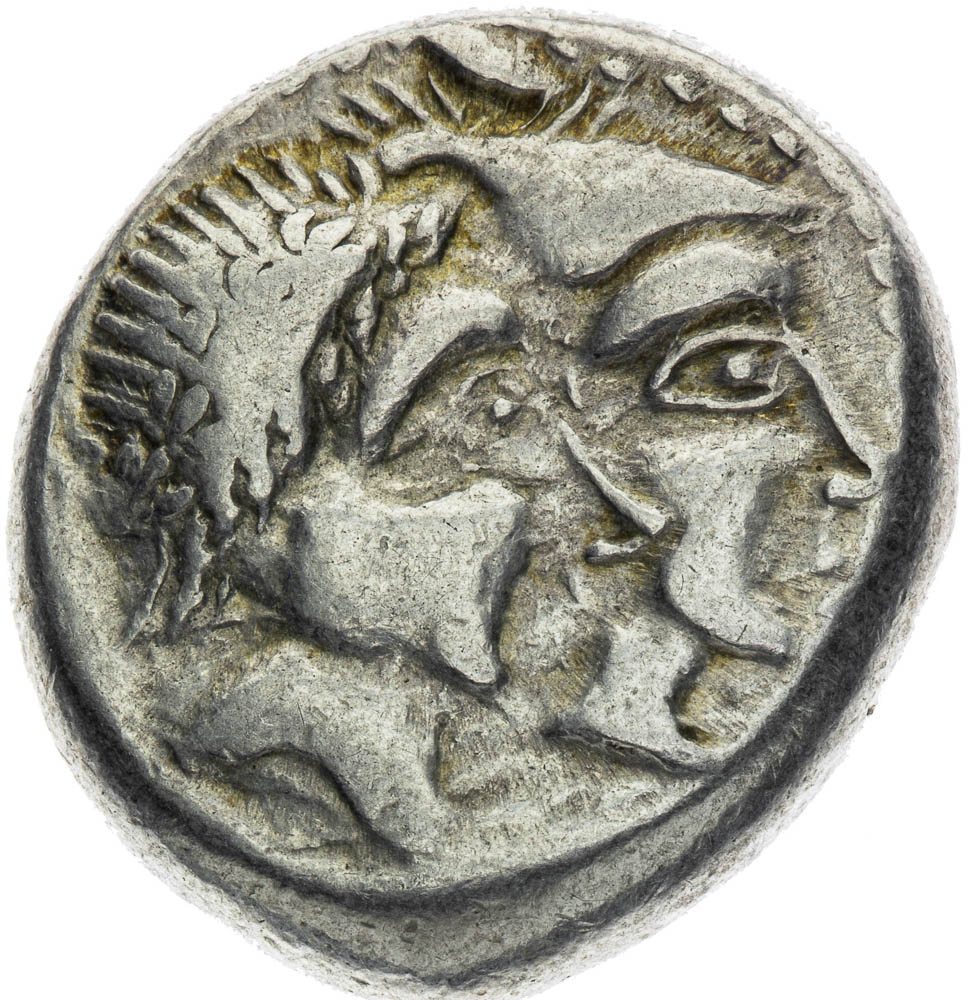 Hexadrachma (okolo 70-40 př. Kr.) - averz