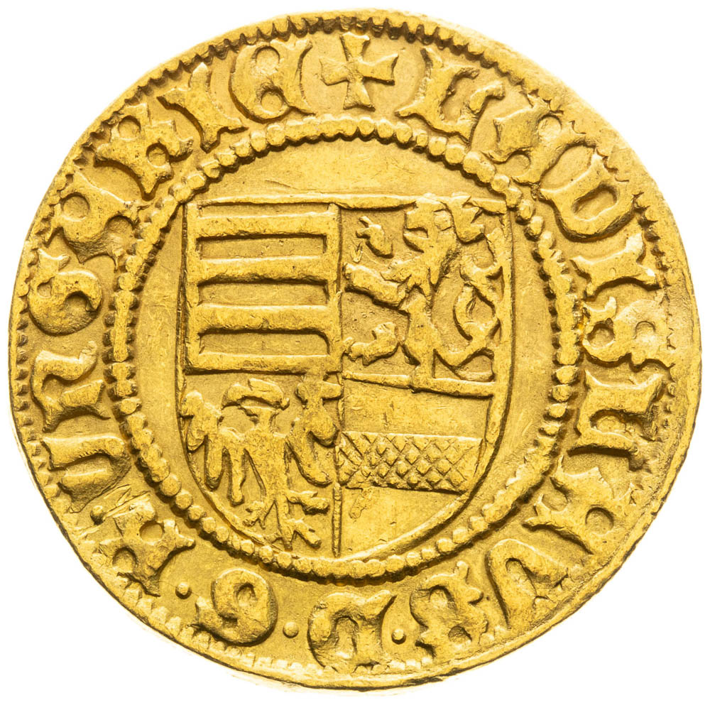 Dukát (1447-1451) - averz