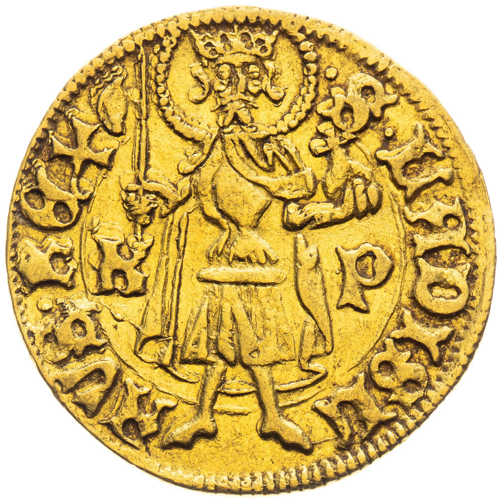 Dukát (1447-1451) - reverz