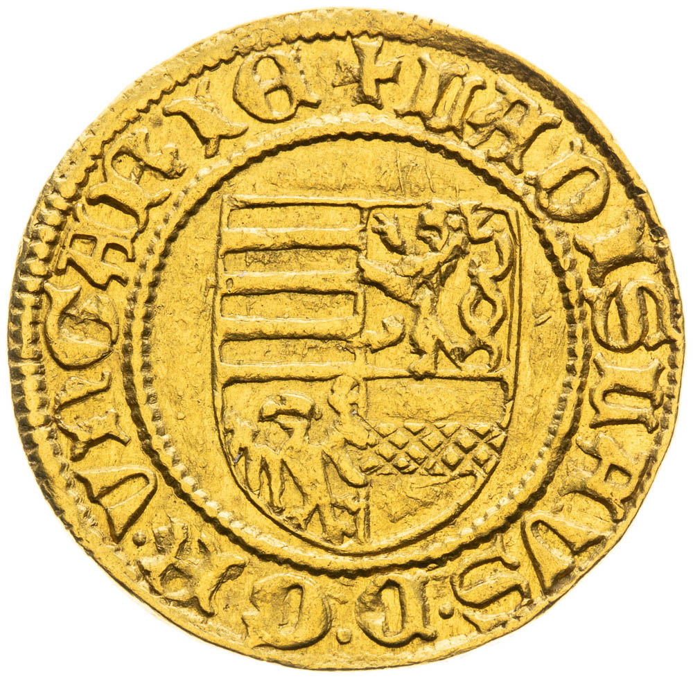 Dukát (1453) - averz