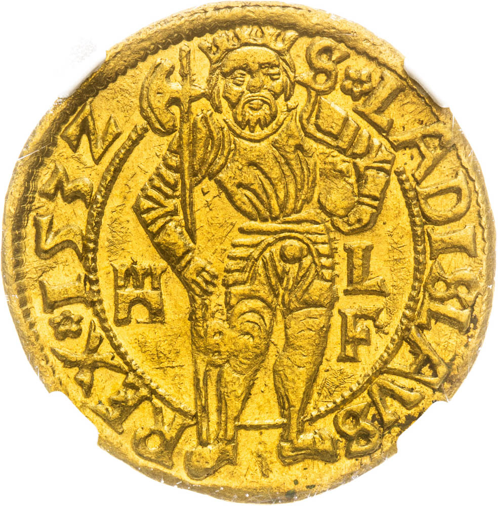 Dukát 1532 - reverz
