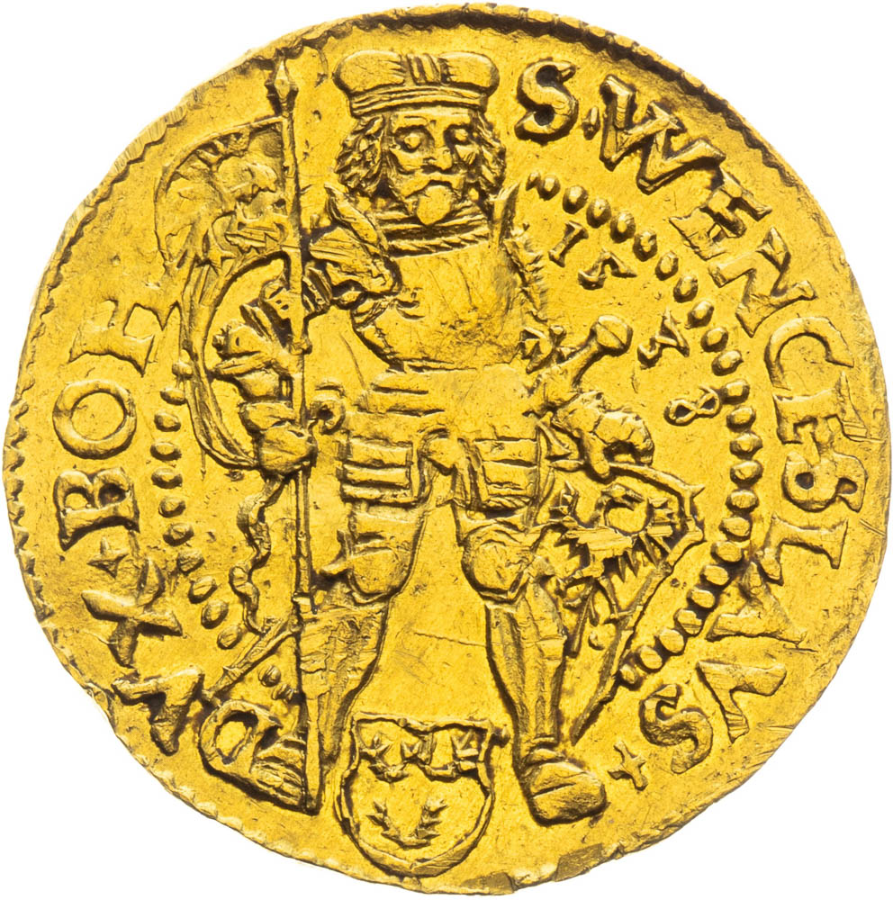 Dukát 1538 - reverz