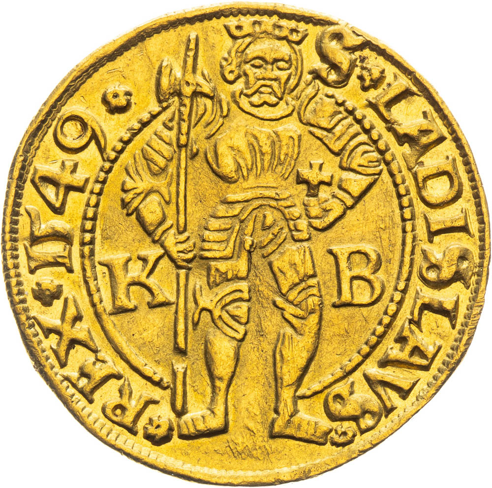 Dukát 1549 - reverz
