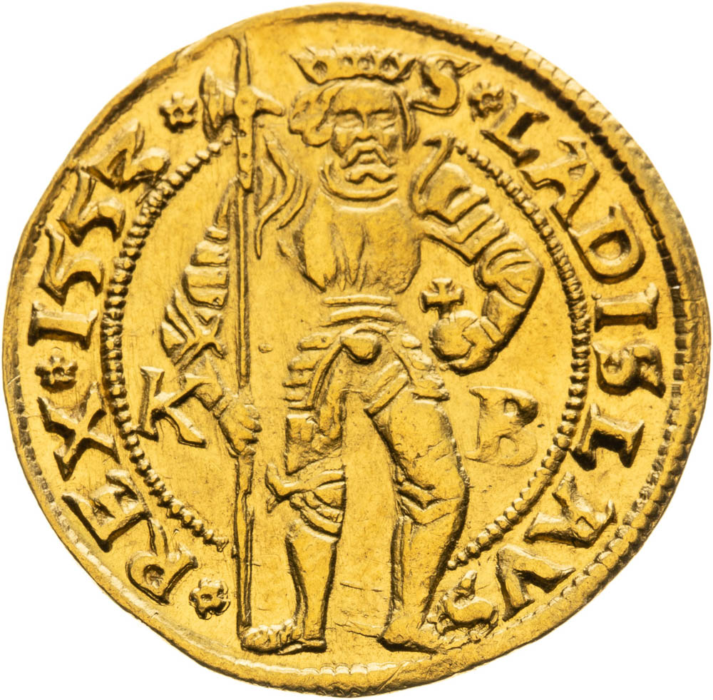 Dukát 1553 - reverz