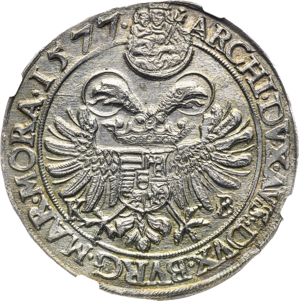 Thaler 1577 - back