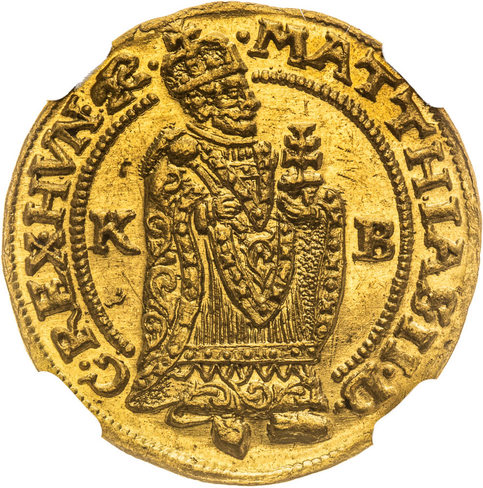 Dukát 1610 - averz