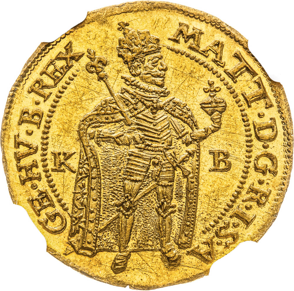 Dukát 1614 - averz