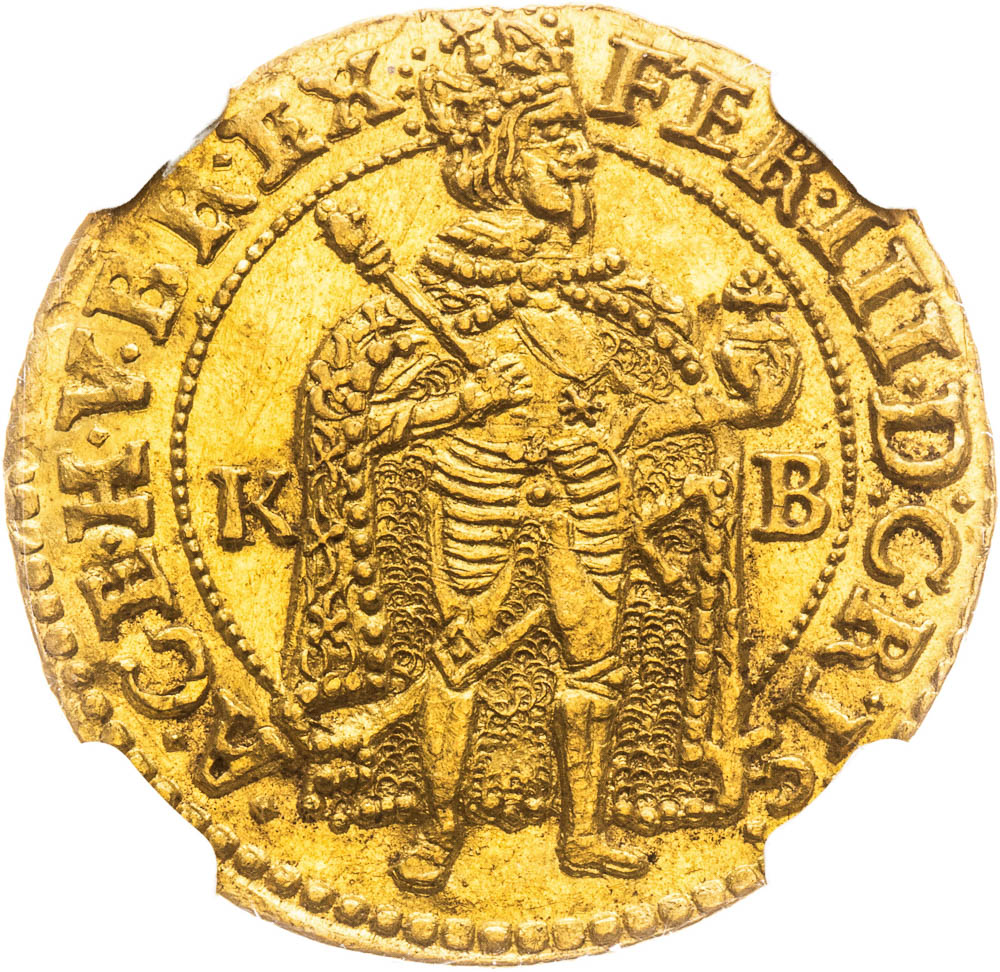 Dukát 1657 - averz