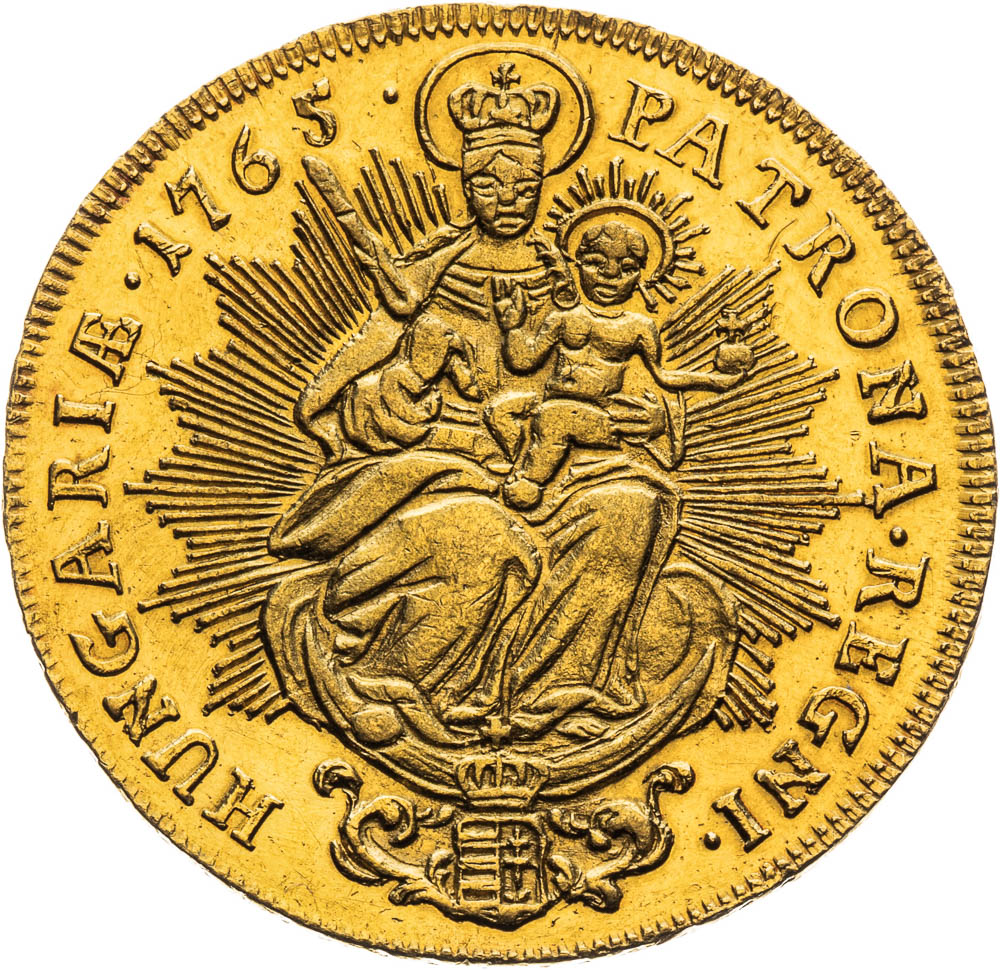 2 Dukát 1765 - reverz