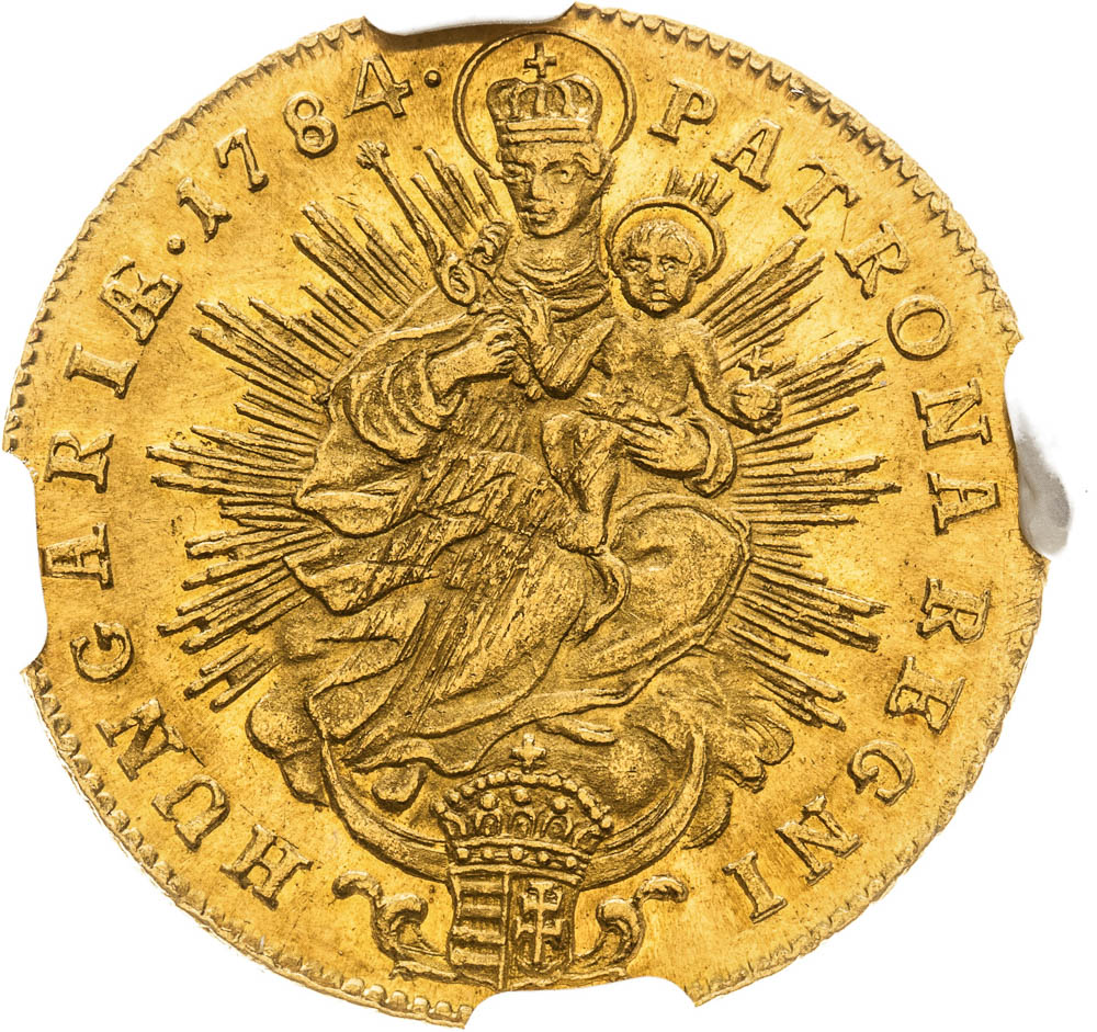 Ducat 1784 - back