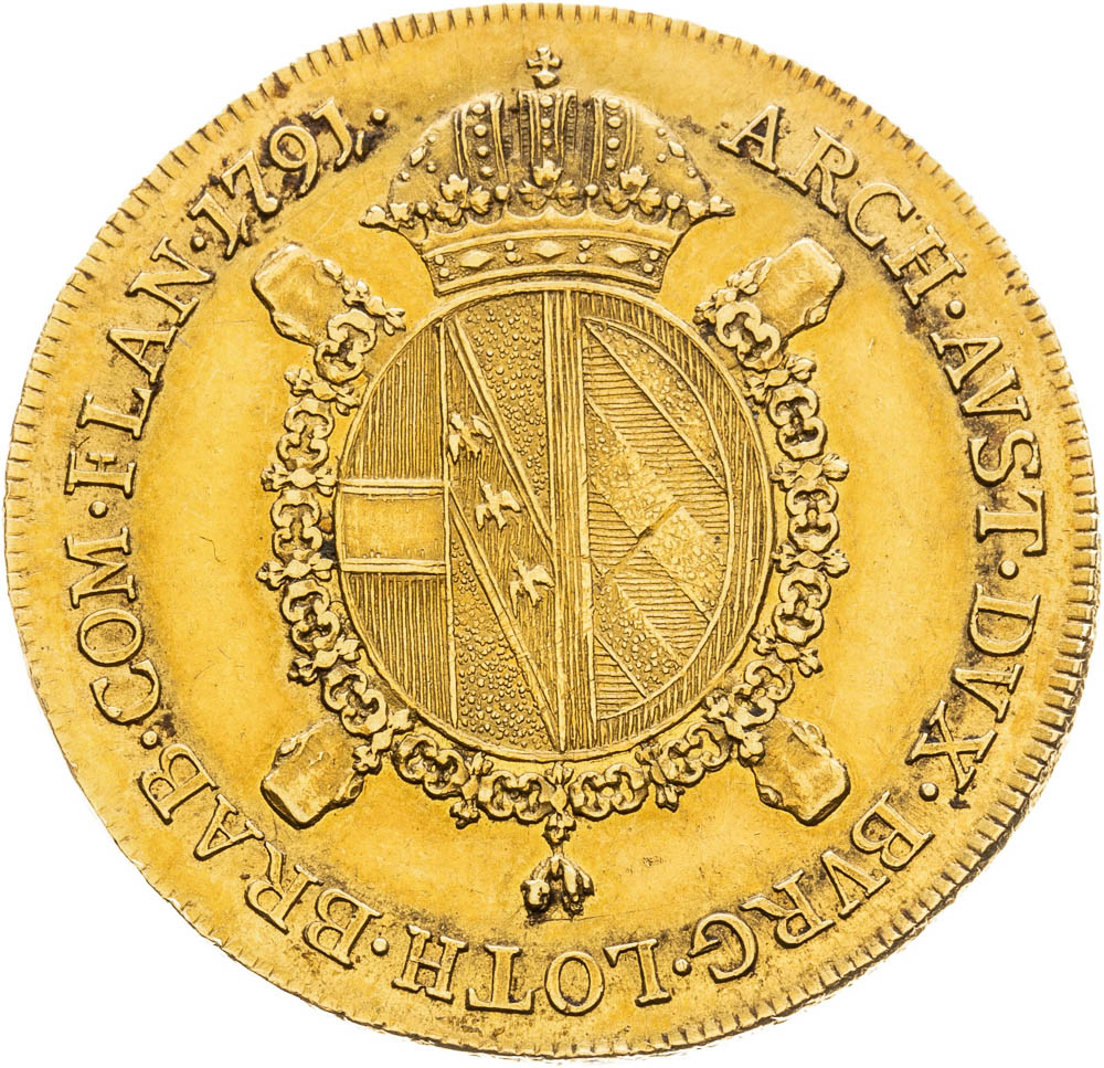 Sovrano 1791 - reverz