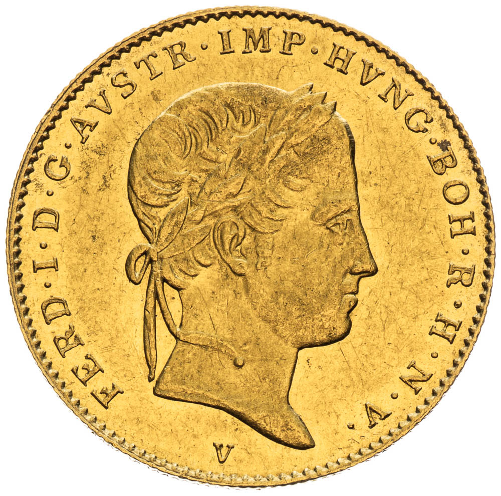 Dukát 1839 - averz