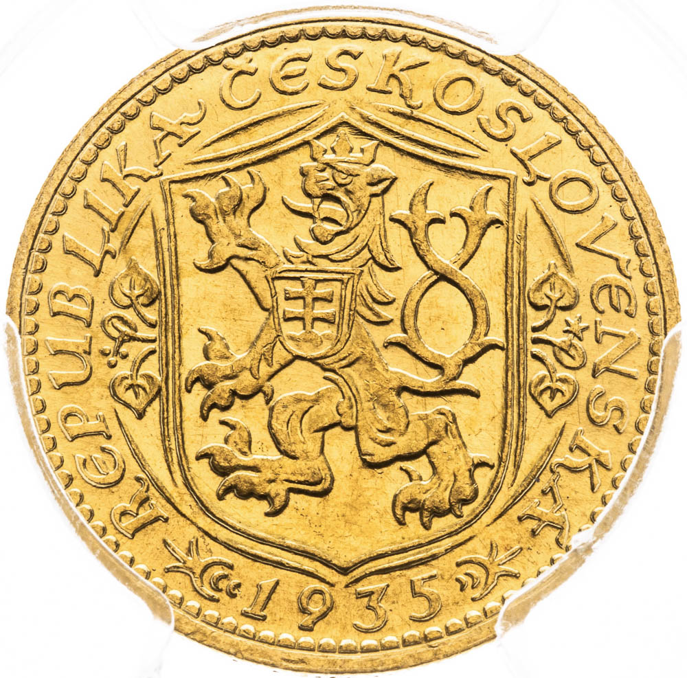Ducat 1935 - back