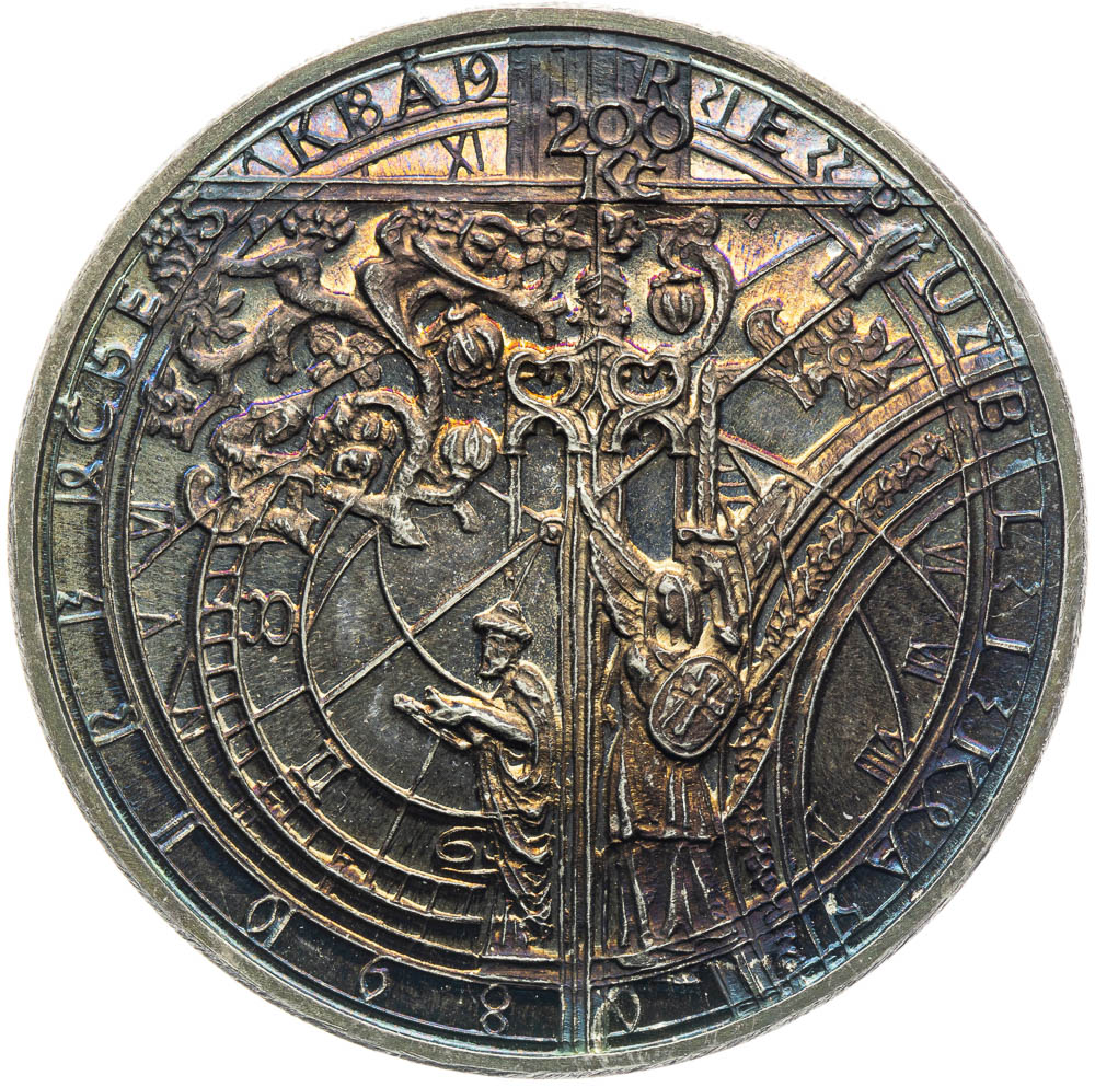 200 Kč 2010 - back
