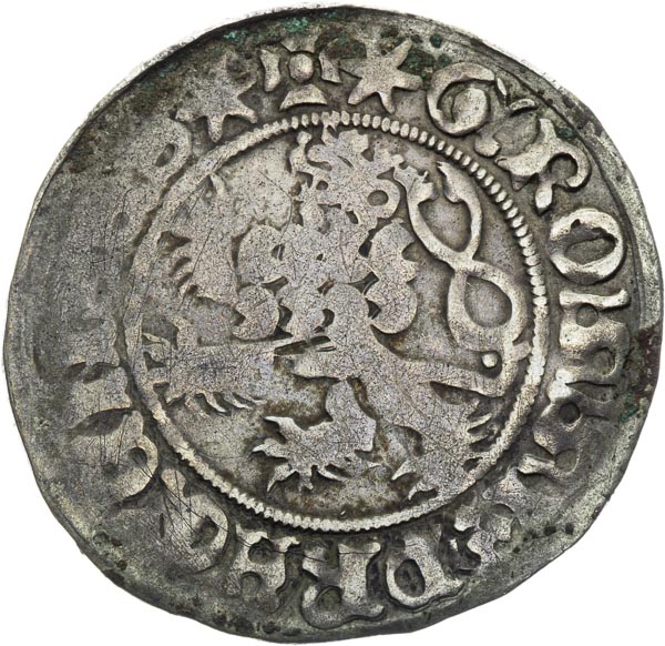 Pražský groš - revers