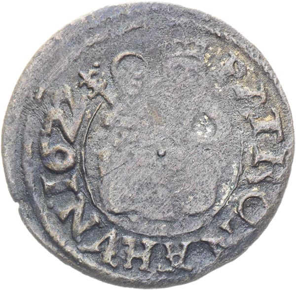 Denar 1622 - back
