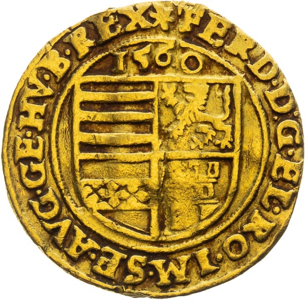 Dukát 1560 - avers