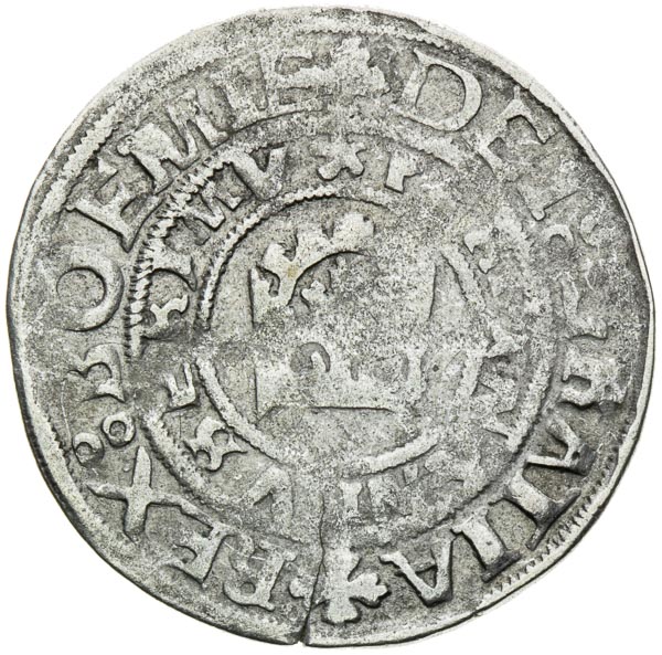 Pražský groš (1528–1531) - averz