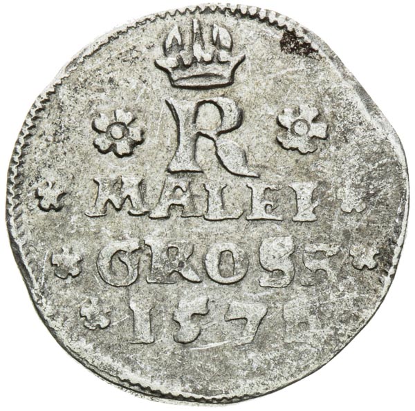 Malý groš 1578 - revers
