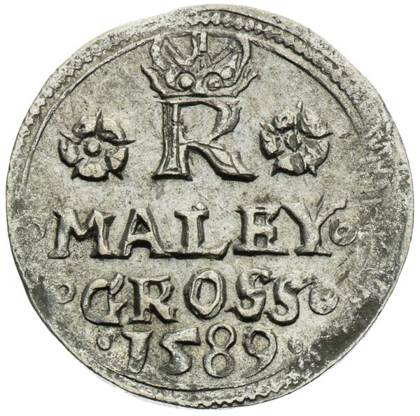 Malý groš 1589 - revers