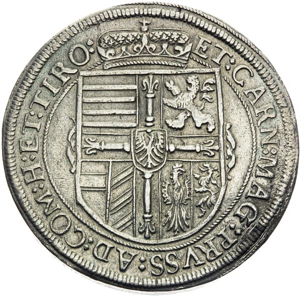Thaler 1618 - back