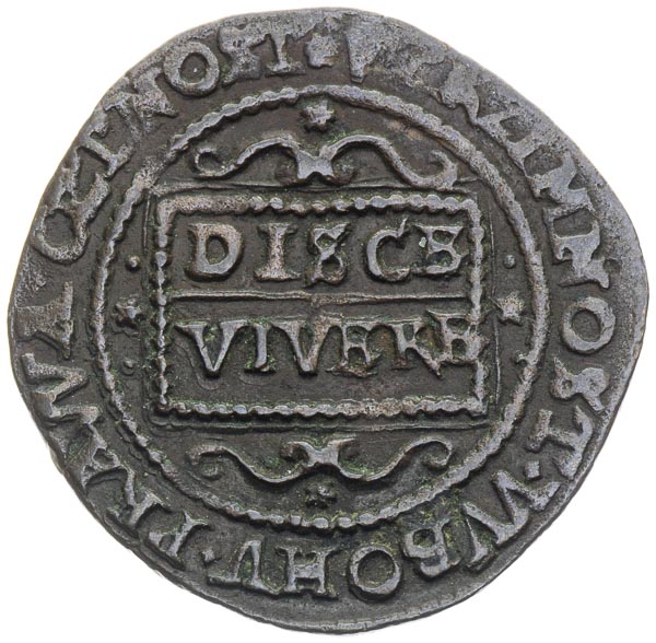 Početní groš (okolo 1600) - reverz