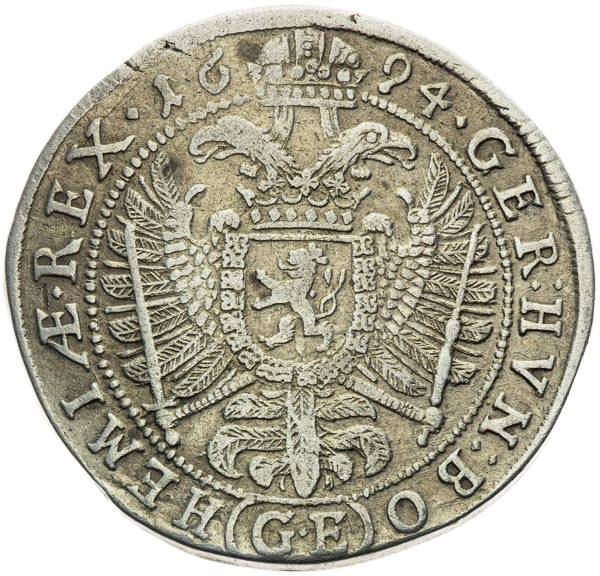 XV Krejcar 1694 - revers