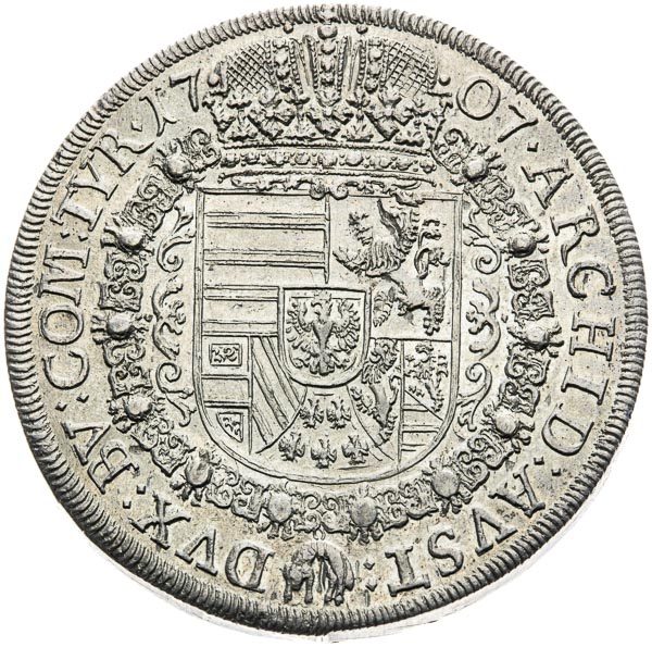 Tolar 1707 - revers