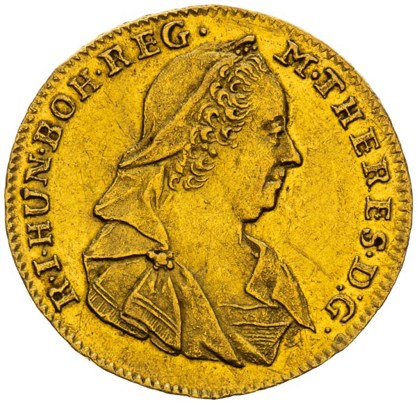 Dukát 1780 - avers