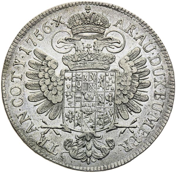 Tolar 1756 - revers