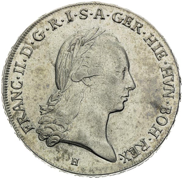 Thaler 1796 - front