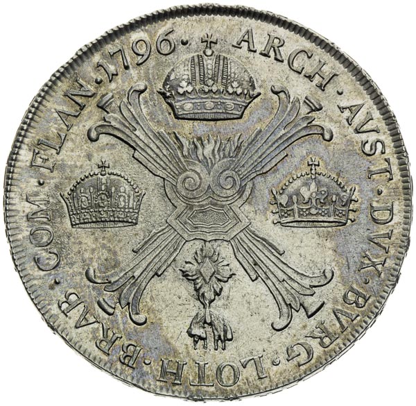 Thaler 1796 - back
