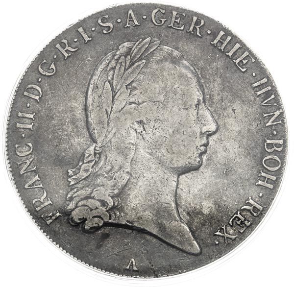 Thaler 1796 - front