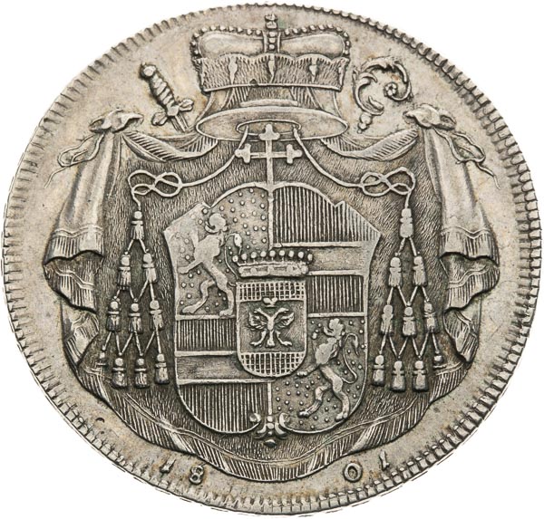 Thaler 1801 - back