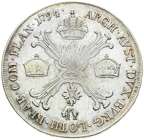 1/2 Thaler 1794 - back