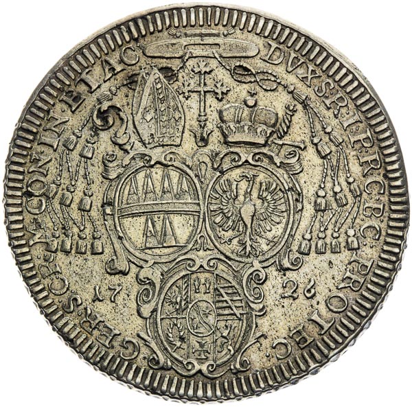 Thaler 1726 - back