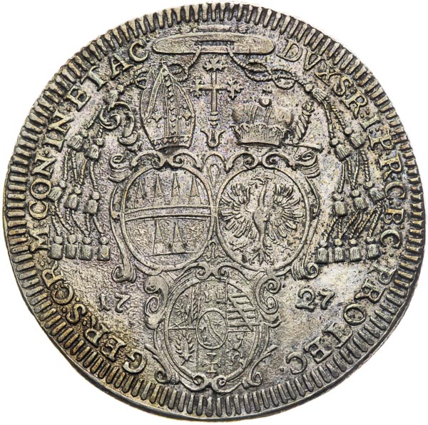 Thaler 1727 - back