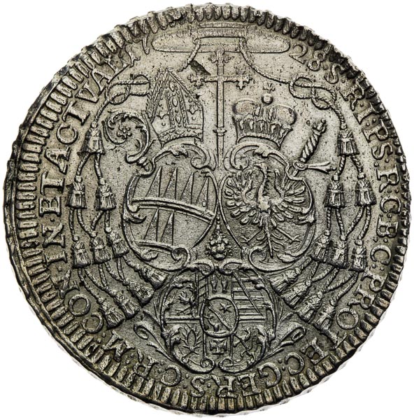 Thaler 1728 - back