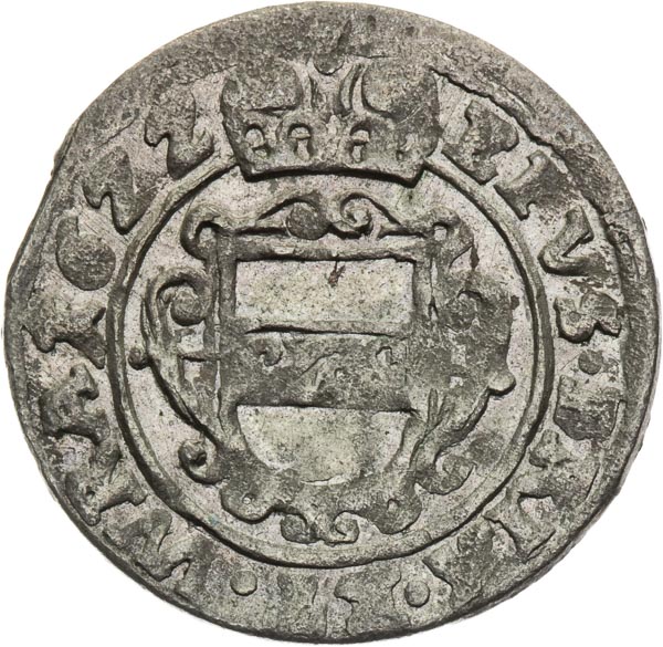 3 Krejcar 1622 - revers